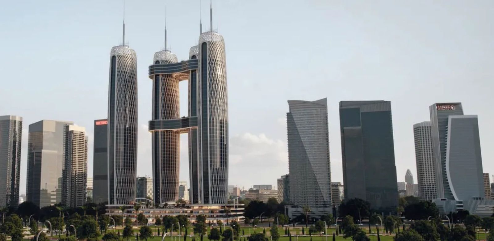 مشروع نايل بيزنيس سيتي في العاصمة الإدارية الجديدة — صورة 1 من 5