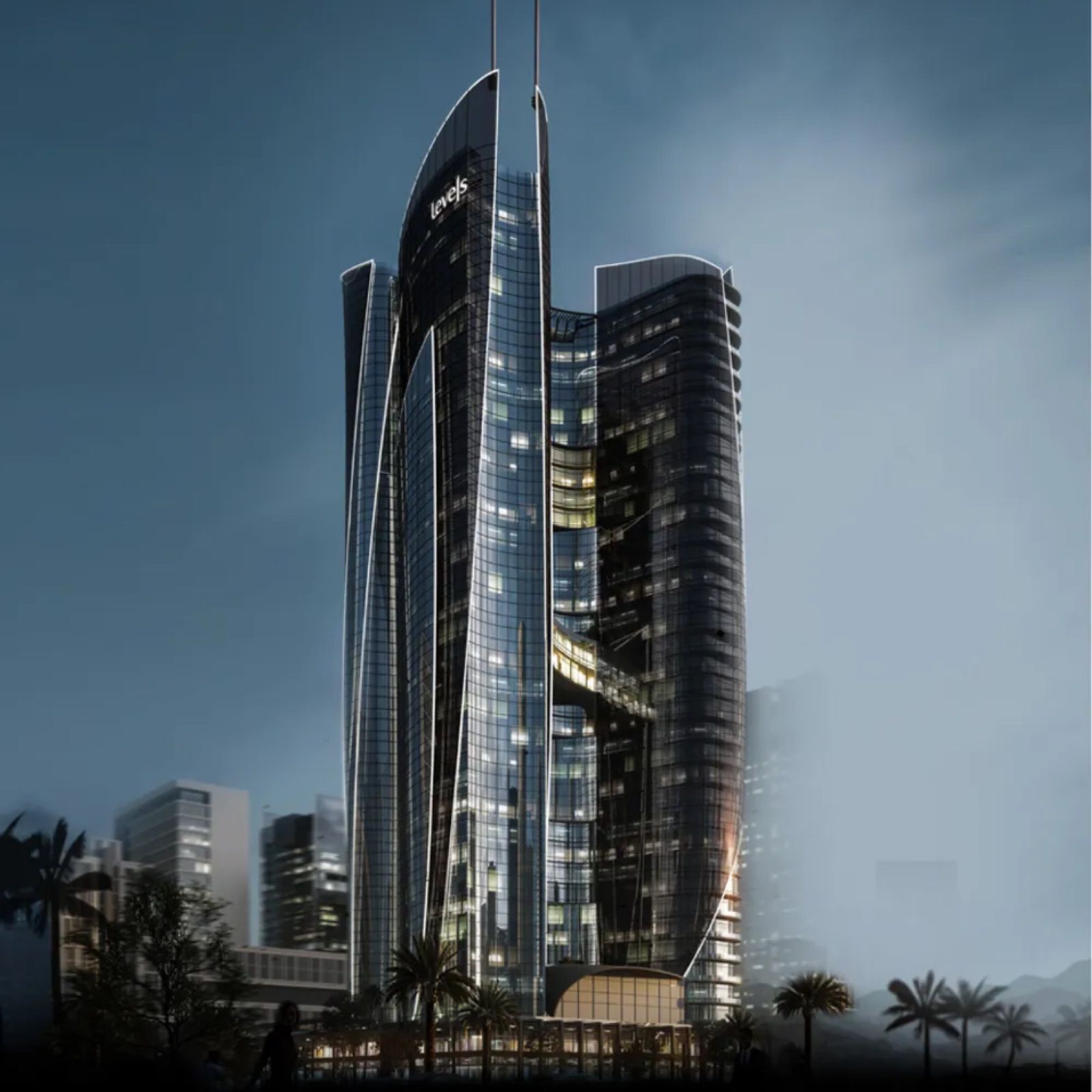 مشروع ليفيلز بيزنس تاور في Downtown الداون تاون، العاصمة الإدارية الجديدة — صورة 1 من 5