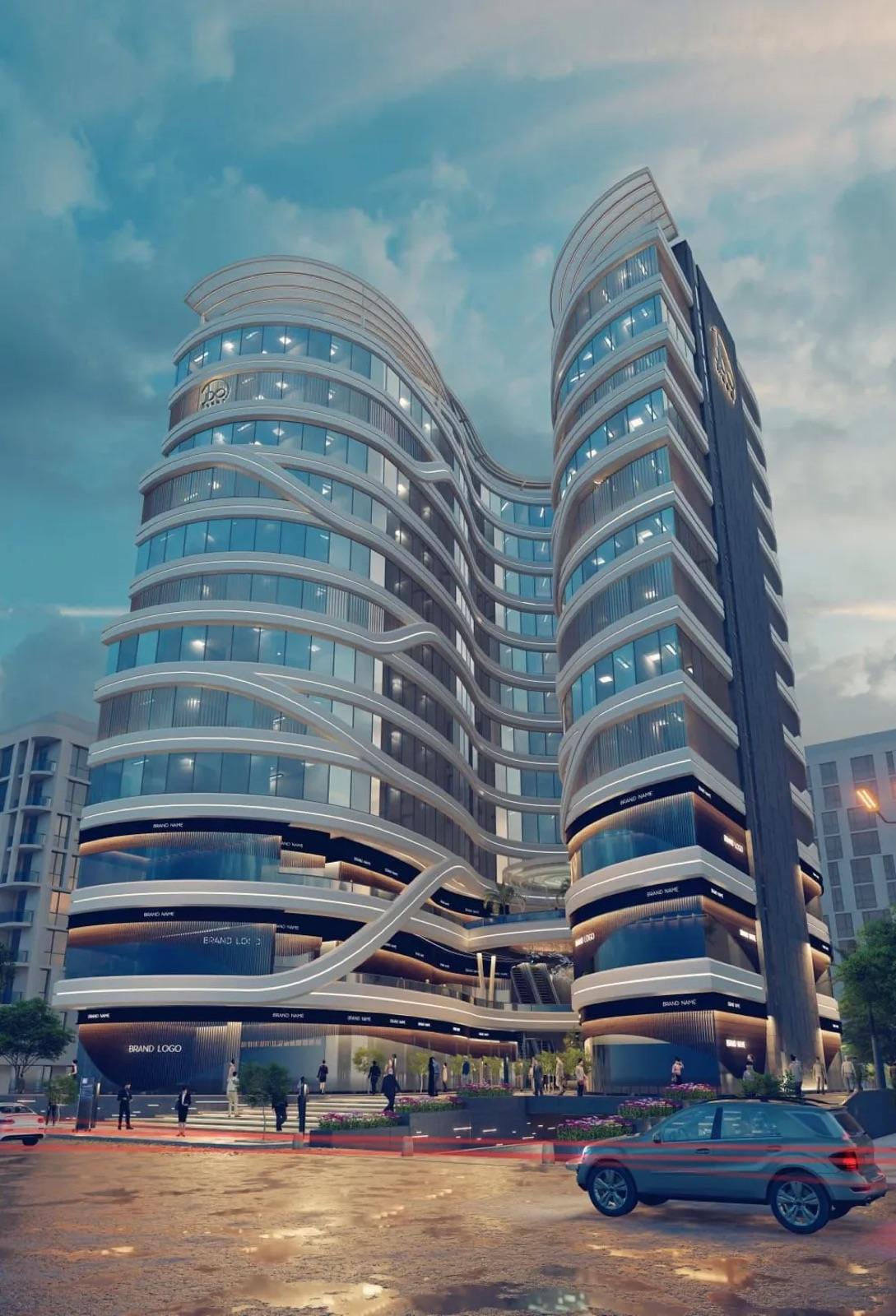 صورة من مشروع مادار مول في Downtown الداون تاون، العاصمة الإدارية الجديدة