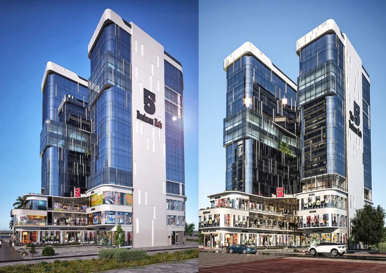 مشروع مول 5 بيزنس هب في Downtown الداون تاون، العاصمة الإدارية الجديدة — صورة 2 من 4