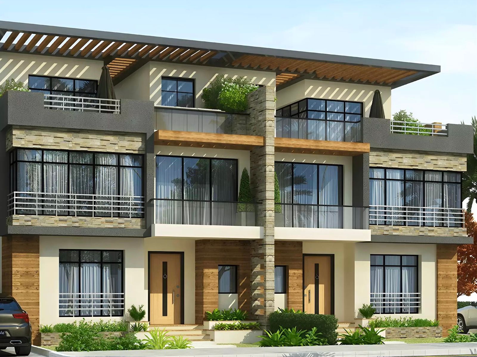 كمبوند ذا سيتي فالي في R7 الحي السكني السابع، العاصمة الإدارية الجديدة — صورة 4 من 5